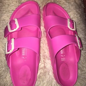 Pink Birkenstocks